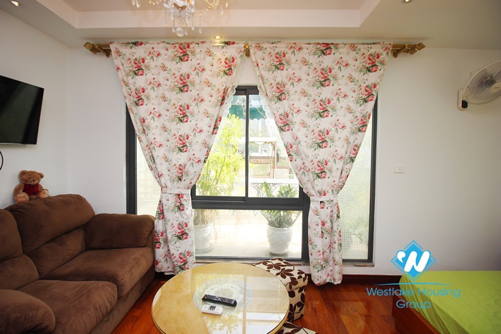 Rooftop with big terrace Studio for rent in centre of Hoan Kiem